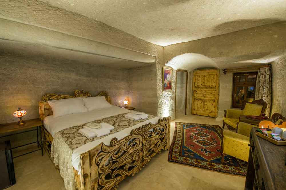 StandardDoubleCaveRoom The Charming Cave Hotel